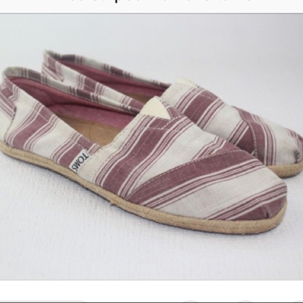 *BRAND NEW* Red Striped Toms